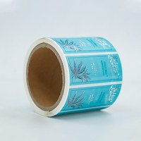 Étiquette personnalisée autocollante en papier imperméable, marque Junjia, origine Guangdong, commande personnalisée acceptée