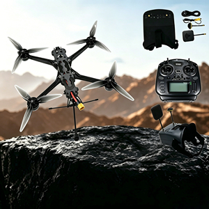 Dron FPV de 7 pulgadas de largo alcance, kit con VTX 2.8G, controlador de vuelo F405, personalizable, de alta calidad, accesorio para dron RC VR, ¡muy vendido! - Product Image 1