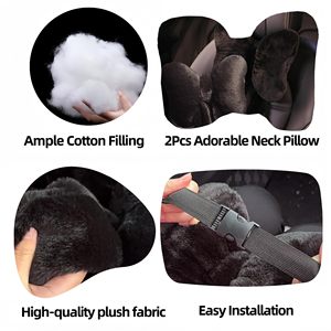 Cute <strong>Car</strong> Seat <strong>Headrest</strong> Lumbar <strong>Pillow</strong> Cartoon Neck <strong>Pillow</strong> Kawaii <strong>Car</strong> Accessories For Women Girls <strong>Car</strong> Styling - Product Image 3