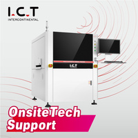 Impresora de Pasta de Soldar SMT Inteligente para I.C.T., Equipo de Serigrafía para Producción de PCB con Motor