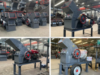 Concasseur à marteaux diesel direct usine pour la fabrication de gravier et de sable à partir de déchets de construction et de recyclage du béton