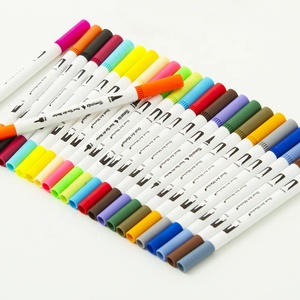 Juego de <span class=keywords><strong>132</strong></span> Rotuladores de Doble Punta, Rotuladores de Acuarela, Logotipo Personalizado en Bolsa de Regalo para Suministros de Dibujo Artístico - Product Image 6