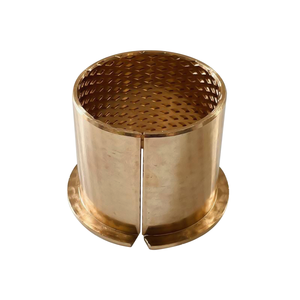 جلبة محملة ذاتية التشحيم مضادة للتآكل من البرونز المزخرف والمغلف لمعدات الأتمتة والتعدين موديل HKB-090F - Product Image 3