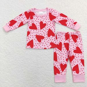 Conjunto de pijama Love Cowboy rojo para niños - Product Image 3