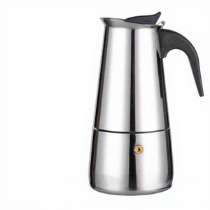 Cafeteira Italiana de Aço Inoxidável 300mL para Fogão e Indução, Cafeteira Clássica de Alta Qualidade para Mocha - Product Image 4