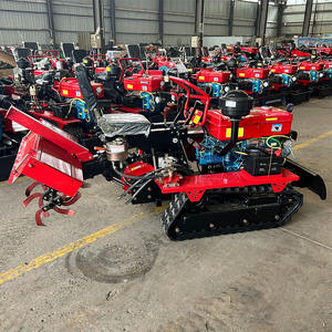 Mesin Rotary Tiller 25HP 35HP Diesel Gearbox Rotary Tiller Diesel Traktor Crawler Multifungsi Mesin Rotary Power Tiller - Product Image 6