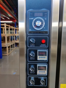 Chất lượng cao thương mại 5/8/10 đĩa <span class=keywords><strong>gas</strong></span> hoặc điện đối lưu Máy nướng bánh lò 201 hoặc 304 thép không gỉ Lò nướng đối lưu - Product Image 5