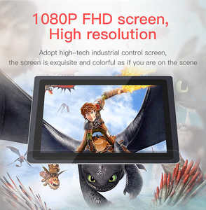 PC industriel tout-en-un avec écran tactile, moniteur industriel de qualité supérieure, 12 pouces, 15 pouces, 17 pouces, 19 pouces, 21,5 pouces - Product Image 2