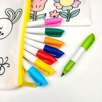Mini rotulador para tela, no tóxico, lavable, para pintar sobre textiles, para niños, manualidades, camisetas, bolsas de lona, dibujo, arte, regalo.