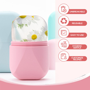 Moule à glace en silicone personnalisé avec logo, rouleaux de glace pour le <span class=keywords><strong>visage</strong></span>, les yeux et le cou, outils de soin de la peau, moule à glace réutilisable - Product Image 4