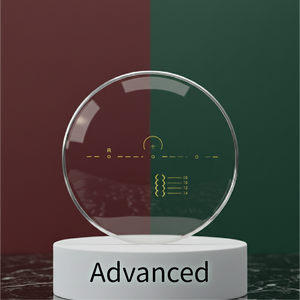 Lentilles progressives IOT Design Optotech Advanced 1.56 UV400, lentilles fines de 75 mm avec revêtement personnalisé pour la protection oculaire sur ordonnance - Product Image 5