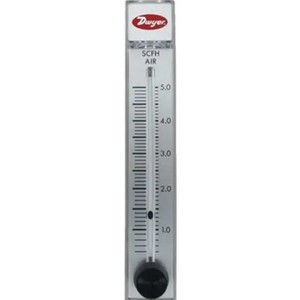 Medidor de Flujo de Área Variable Dwyer RMB-84-SSV para Medición de Aire y Gas, Cuerpo de Vidrio, 10-100 ml/min, Precisión de ±2 Por Ciento - Product Image 3