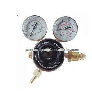 Pressure Gas Factory Manufacturing Wholesale Production Of Gas 2 - Stage Welding Gas Pressure Gauge Filling Liquid Regulator