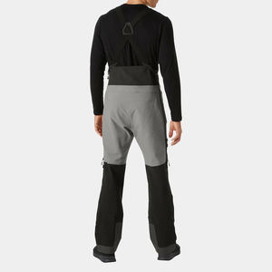 Pantalones con pechera Softshell para hombre, pantalones transpirables a prueba de viento, esquí de montaña, snowboard, ropa de invierno cálida para exteriores, venta al por mayor - Product Image 2