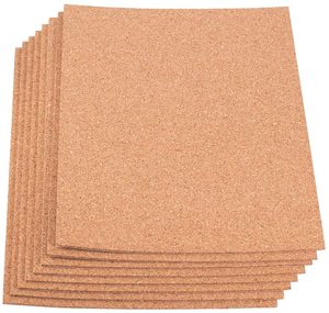 Hojas de <span class=keywords><strong>corcho</strong></span> autoadhesivas de 8x8 pulgadas para posavasos, tapete cuadrado de azulejos de <span class=keywords><strong>corcho</strong></span> para pared, tablón de anuncios, DIY, venta al por mayor - Product Image 2