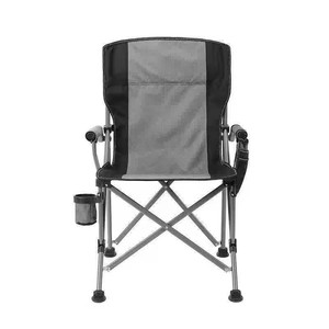 <span class=keywords><strong>Silla</strong></span> Portátil de Alta Calidad para Exteriores <span class=keywords><strong>con</strong></span> Asa Derecha y Bolsa Refrigerante Lateral Grande, Plegable para Camping, Senderismo, Talleres y Pesca - Product Image 2