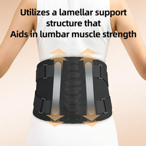 Faja Lumbar Eléctrica Portátil con Compresión Caliente Ajustable, Masajeador de Cintura con Soporte Lumbar y Masaje - Product Image 4