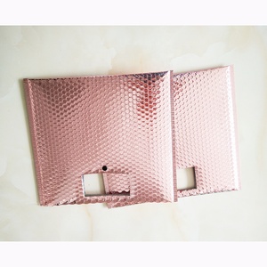 Sac à bulles personnalisé en or Rose, 50 pièces, métallique, avec poignée - Product Image 5