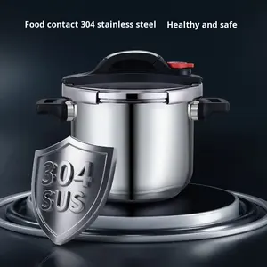 Olla a Presión Royal de 5l 7l 22cm, Olla de Cocción Rápida de Acero Inoxidable 18/10, Olla a Presión <span class=keywords><strong>Presto</strong></span> - Product Image 3