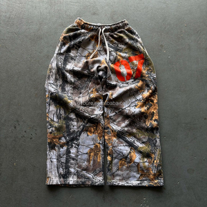 QYOURECLO Custom Wholesale Sublimated Streetwear 100% Cotton <strong>Realtree</strong> Mens <strong>Zip</strong> up Digital Real Tree Camo <strong>Hoodie</strong> - Product Image 3