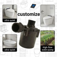 Pompe Toilette Intelligente 12V/24V Basse Pression - DC Brushless, Silencieuse, pour Bidet - OEM Usine