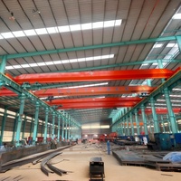 Pont roulant monopoutre de 10 tonnes, avec mécanisme de levage moteur et engrenages pour atelier et entrepôt