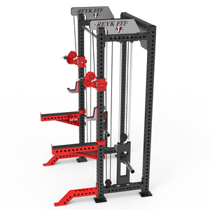 Estante de sentadillas con logotipo personalizado de alta calidad, máquina de entrenamiento de gimnasio multifuncional, equipo de Fitness multiestación <span class=keywords><strong>para</strong></span> ejercicio Unisex - Product Image 2