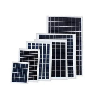 Полисиликонная солнечная панель, 6 В, 10 Вт, 15 Вт, 20 Вт