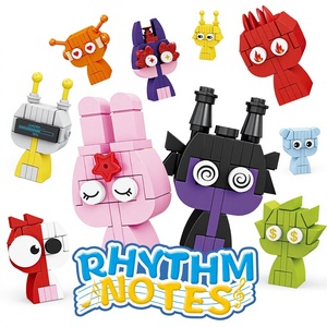 ชุดตัวต่อไคจี้ ริธึม โน้ตส์ มินิฟิกเกอร์ บล็อกก่อสร้าง รุ่นบรูเดอร์ ลิตเติ้ลคาร์ ใช้ได้กับตัวต่อขนาดเล็ก นำเข้าจากต่างประเทศ - Product Image 1