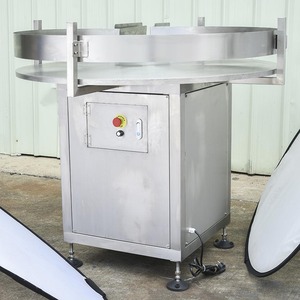 Système de collecte de bouteilles rondes et carrées automatique en acier inoxydable de haute qualité, plateau tournant électrique avec garantie d'un an - Product Image 3