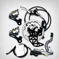 Kit de support de frein arrière double étrier Surron Ultra Bee 240 mm en aluminium CNC 7075 pour mise à niveau de vélos électriques de course LBX Talaria MX4 – Vente en gros