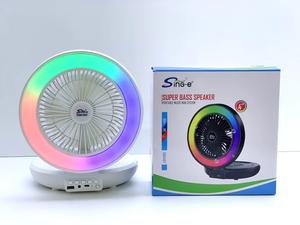 Morden Phong Cách Zqs1457 Soundbar 4-Inch RGB Fan Âm Thanh Loa Bluetooth Loa Không Dây Di Động Boombox Loa - Product Image 3