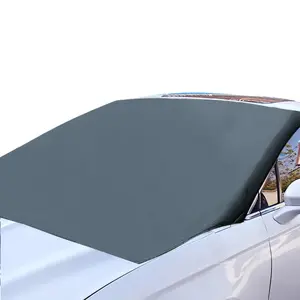 折りたたみ式カスタマイズロゴプリントスノーカバーメーカー磁気フロントガラスカーサンシェード