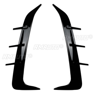 Kit Carrosserie Noir Brillant pour BMW X6 G06 2019+ : Diffuseur Arrière, Aileron Latéral et Lame de Ventilation – Style Automobile - Product Image 2