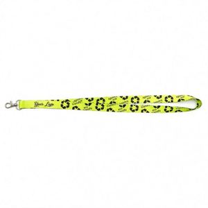 2.5cm RPET Detachable Breakaway Eco-friendly Custom Sublimation <b>Lanyard</b> With Logo <b>Polyester</b> Seamless No Stitches ID <b>Lanyard</b> - Product Image 2