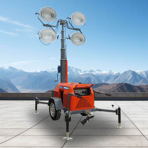 Venta directa <span class=keywords><strong>de</strong></span> fábrica 7m Maquinaria <span class=keywords><strong>de</strong></span> Construcción móvil Uso en el trabajo al aire libre Torre <span class=keywords><strong>de</strong></span> luz Remolque portátil Faro - Product Image 6