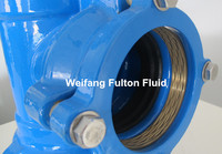 Fonte Ductile flexible accouplements universels pour tuyaux EN PEHD tuyau EN PVC utilisé dans l'eau EPDM joint en caoutchouc joint d'étanchéité