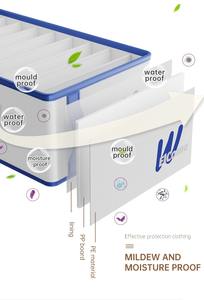 Nueva Caja de Almacenamiento de Ropa Plegable, Resistente al Polvo y a la Humedad, con Acabado Lacado Ecológico, Multifuncional, con Compartimentos, para Debajo de la Cama - Product Image 6