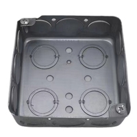 Boîte de jonction électrique en fer galvanisé 3*3 personnalisable Electronics & Instrument Enclosure3 * 6