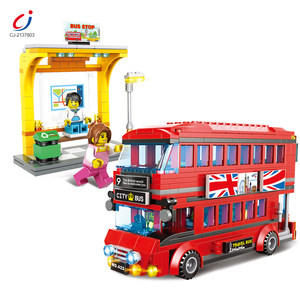 Low Price Plastic Double Decker Bus High-Quality Plastic