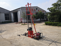 BZ-30S 30m Rig de forage portable SPT à carottage, moteur à essence, pompe à boîte de vitesses, diamètre de forage 108mm, facile à utiliser, rig de forage minier