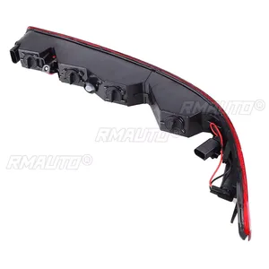 Pour Audi Q7 2016-2019 Version US, feu arrière inférieur de pare-chocs, feu stop, clignotant, feu de freinage - Product Image 4