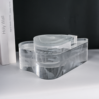 3d Laser Crystal Craved Crafts Crystal Building 3D Architectural Custom Creative Souvenirs Crystal Model
