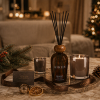 AIKUN – Échantillon d'un jour, design personnalisé, huile essentielle naturelle, logo sur mesure, emballage cadeau moderne, ensemble diffuseur d'arômes pour cadeau saisonnier