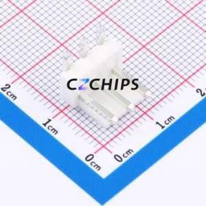 HC-VH-3AW-TW Wire-to-Board Pin Header Bent Lead Through Hole,P=3.96mm Connector 1x3P 3.96mm Right Angle Insert VH - Product Image 1