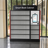 HAUMR Casiers électroniques intelligents pour le stockage et la livraison de livres, mobilier de bibliothèque, casier avec serrure électronique multi-accès