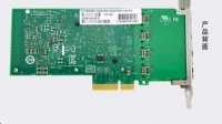 Tarjeta de Red Inalámbrica Ethernet OEM I350-F4 PCI Express con Cuatro Ranuras SFP Internas para Escritorio, 10/100/1000Mbps, en Stock