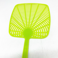 Raquette à mouches en plastique colorée personnalisée, tapis anti-moustiques