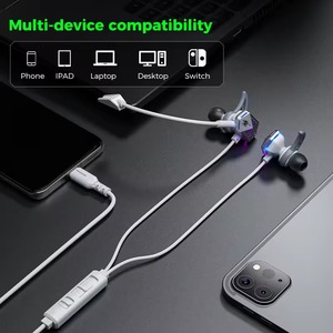 Auriculares PLEXTONE RX3 RGB Tipo-C, Auriculares Intrauditivos con Cable, Auriculares para Juegos con Micrófono Largo, Auriculares para Deportes Electrónicos - Product Image 5