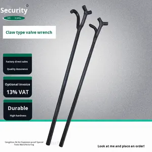 Clé à soupape de type griffe de <span class=keywords><strong>sécurité</strong></span> 200-1000mm clés à roue ronde métrique <span class=keywords><strong>en</strong></span> acier au carbone - Product Image 4